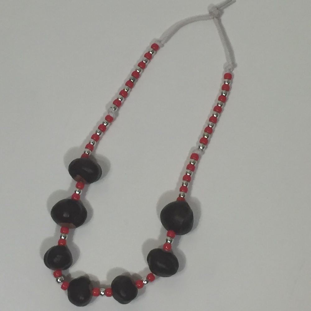 NWOT, Men's Ohio State Buckeyes Necklace, 14"